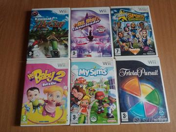 6 Giochi Nintendo Wii (PAL) Completi