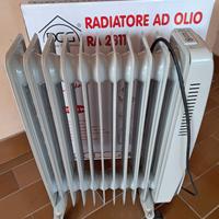 Radiatore ad olio