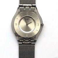Orologio Swatch Skin Metal Knit, bracciale acciaio