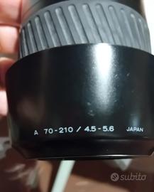 Obiettivo macro Minolta 