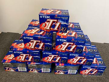 Audio cassette  TDK vergini nuove ancora sigillate