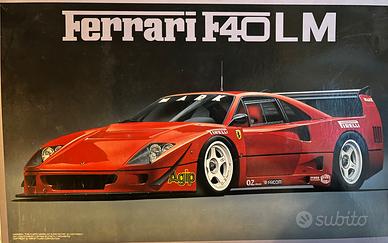 FERRARI F40 LM FUJIMI 1/16 101116 - RC116 - 4800