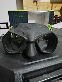 maschera sub pesca snorkeling salvimar hathor