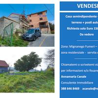 Casa semindipendente+ rustico+terreno - mignanego