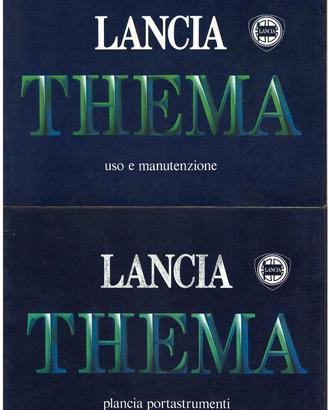 LIBRETTO USO E MANUTENZIONE LANCIA THEMA 1985
