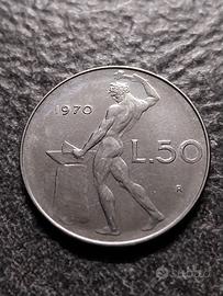 50 Lire 1970 Vulcano Italia
