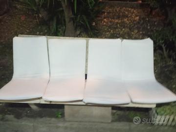 4 sedie come nuove da cucina o saggiorno da montar