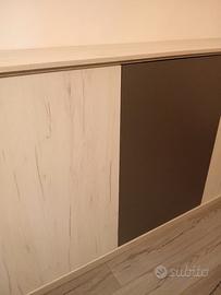 Letto singolo a scomparsa orizzontale