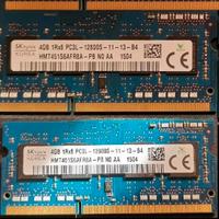 8gb (2x4gb) Sodimm ddr3 RAM