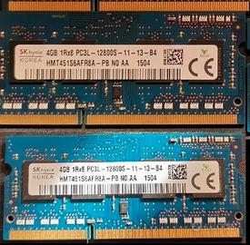 8gb (2x4gb) Sodimm ddr3 RAM