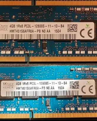 8gb (2x4gb) Sodimm ddr3 RAM