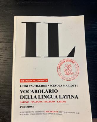 Dizionario Latino Italiano / Italiano Latino