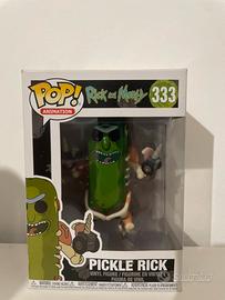 Funko pop Pickle Rick da Rick & Morty
