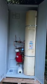 Armadio caldaia ibrida solare/gas