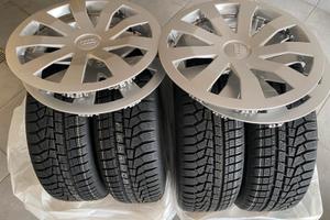 4 gomme Hankook winter 185/65R15 + cerchi ferro
