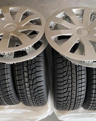 4 gomme Hankook winter 185/65R15 + cerchi ferro