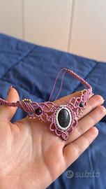 Collana macrame