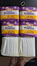 160 Pannolini Pampers Progressi Taglia 1 e 2