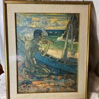 Quadro Paul Gauguin con cornice