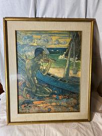 Quadro Paul Gauguin con cornice