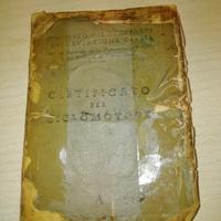 librettino vespa 50 uso collezionistico