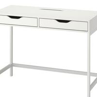 Scrivania Alex (Ikea) 100x48 Bianco