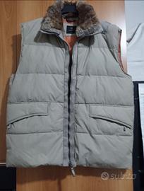 Piumino smanicato uomo