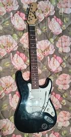 chitarra elettrica con kit amplificatore 