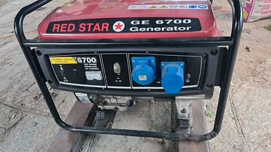 generatore MOSA mod. RED STAR GE 6700 monofase