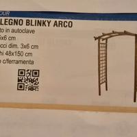 Pergola in legno