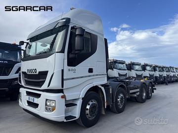 Iveco Stralis 500 gancio Scarrabile 4 assi 8x2