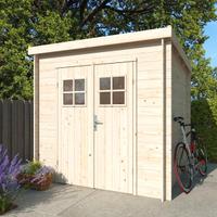 CASETTA DI LEGNO ZOE1 176x176x211h spessore 19mm