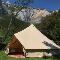 Tenda familiare 5 metri, glamping tent