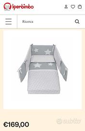 Azzurra Design - Completo Piumone lettino/culla