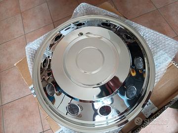 copri cerchi 16" universali acciaio inox camper