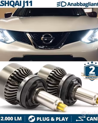 Kit LED per NISSAN QASHQAI J11 Luci Bianche CANBUS
