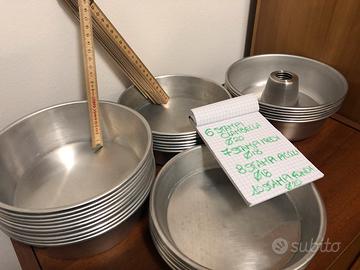 Stampi forno crostate alluminio