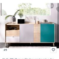 Madia multicolore 180x43 cm