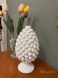 Pigna Siciliana in ceramica bianca € 30