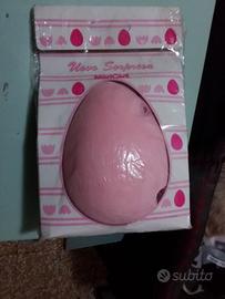 Uovo Pasqua Vintage MariCart Rosa Maxi 45x29cm - S