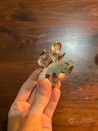 Segnaposto natale angioletti argento