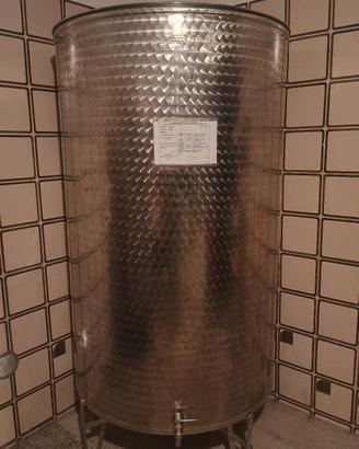 botte acciaio inox  con galleggiante ad aria
