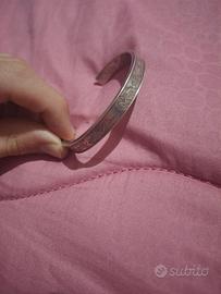 braccialetto gucci in argento 