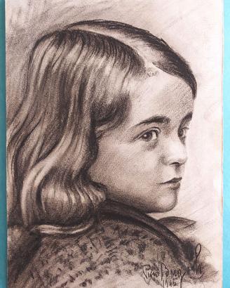 Disegno a carboncino Piero Brigoli