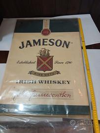 Insegna in latta vintage  whiskey Jameson