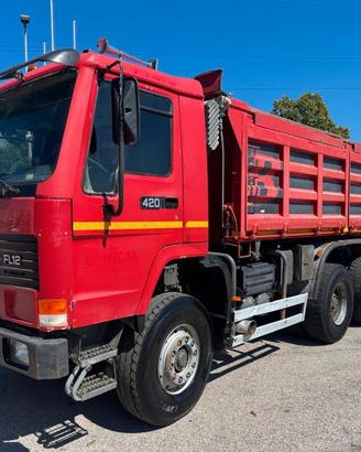 VOLVO TRUCK FL12 420 CASSONE RIBALTABILE TRILATERA