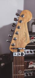 FENDER STRATOCASTER BLACKTOP 2011 HH FLOYD ROSE