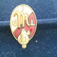 Distintivo Fascista GIL Mussolini Itipo FIORENTINI