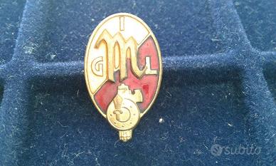 Distintivo Fascista GIL Mussolini Itipo FIORENTINI