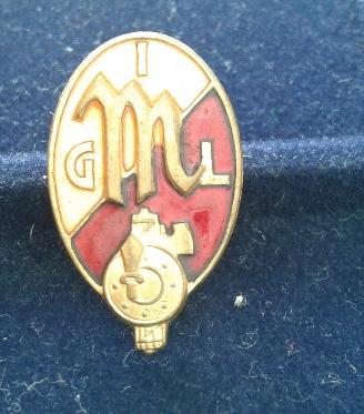 Distintivo Fascista GIL Mussolini Itipo FIORENTINI
